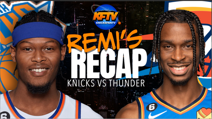New York Knicks vs. Oklahoma City Thunder