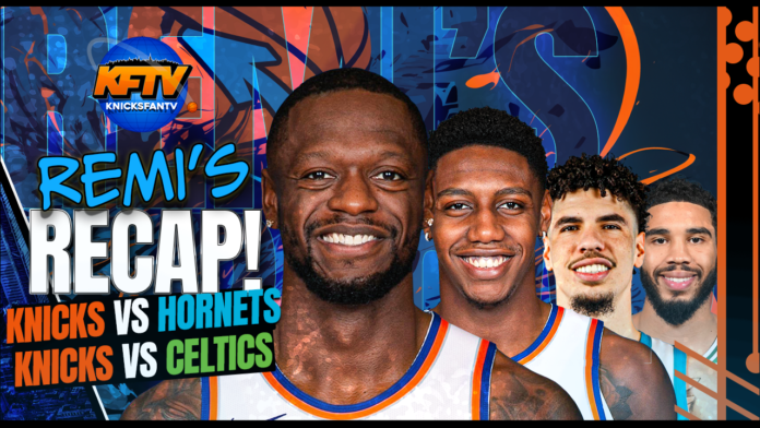 New York Knicks, Charlotte Hornets, and Boston Celtics