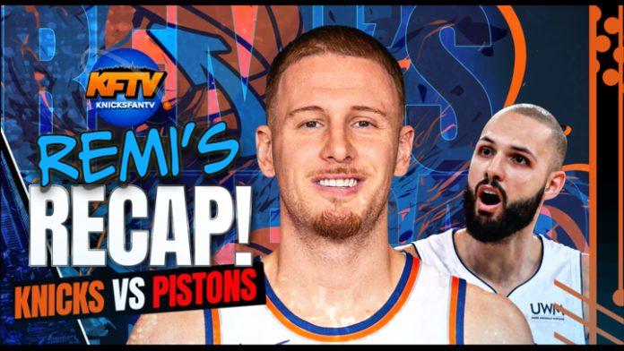 New York Knicks vs. Detroit Pistons